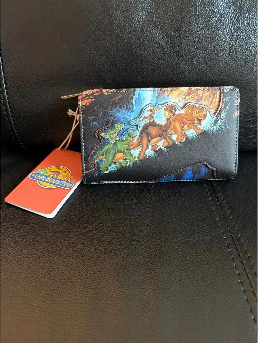 Loungefly Land Before Time Poster Wallet NWT